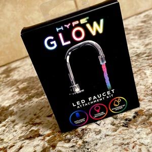 HYPE Glow LED Color Changing Faucet Attachment Kit NIB NWT